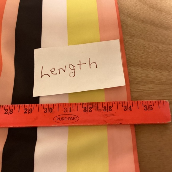 Vince Camuto dress SZ 6 shift style colorful stones & rhinestone mini classic - Picture 12 of 12